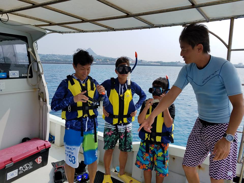 9日スノーケル